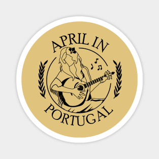 April in Portugal Magnet